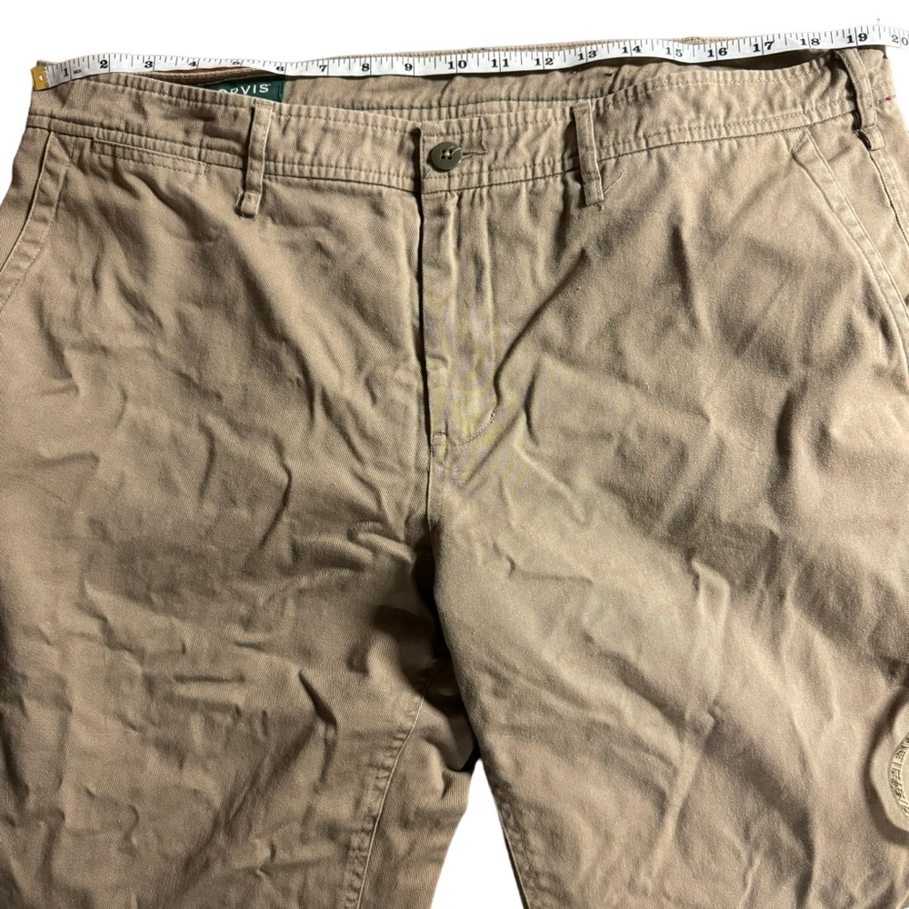 Orvis mens “flannel” lined pants size 40x30. Refer to measurements - Picture 4 of 6